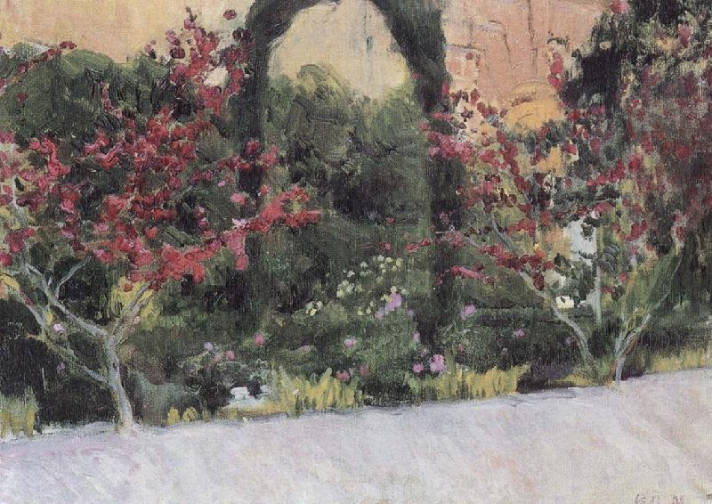 Joaquin Sorolla Sevilla Palace Garden